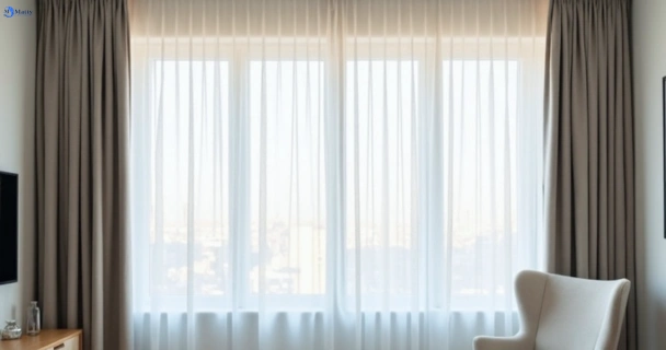 Restored vibrant drapes in altona-vic QLD after Matty Curtain Cleaning